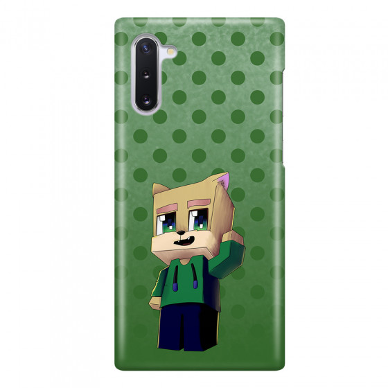 SAMSUNG - Galaxy Note 10 - 3D Snap Case - Green Fox Player