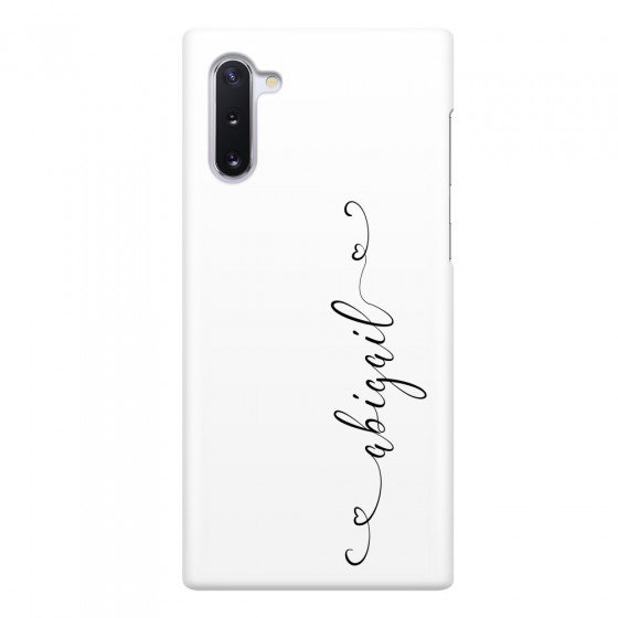 SAMSUNG - Galaxy Note 10 - 3D Snap Case - Little Hearts Handwritten Black