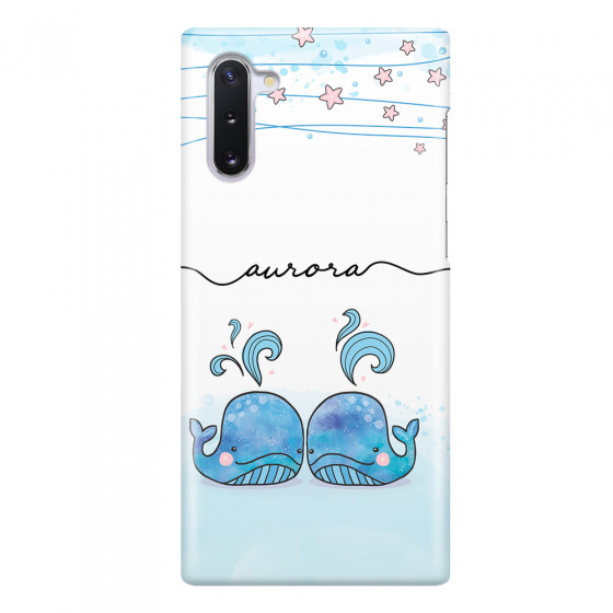 SAMSUNG - Galaxy Note 10 - 3D Snap Case - Little Whales