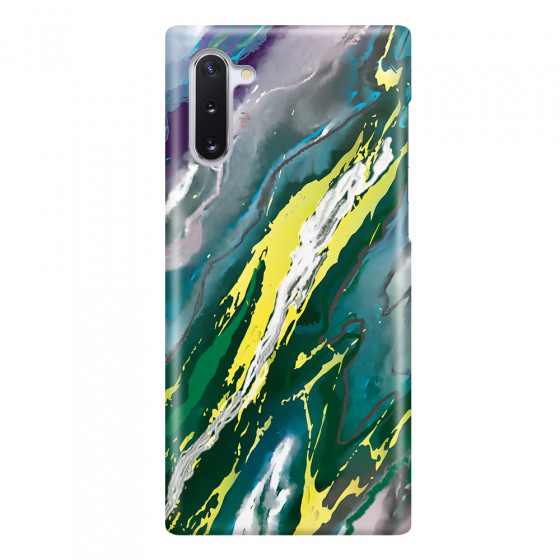 SAMSUNG - Galaxy Note 10 - 3D Snap Case - Marble Rainforest Green