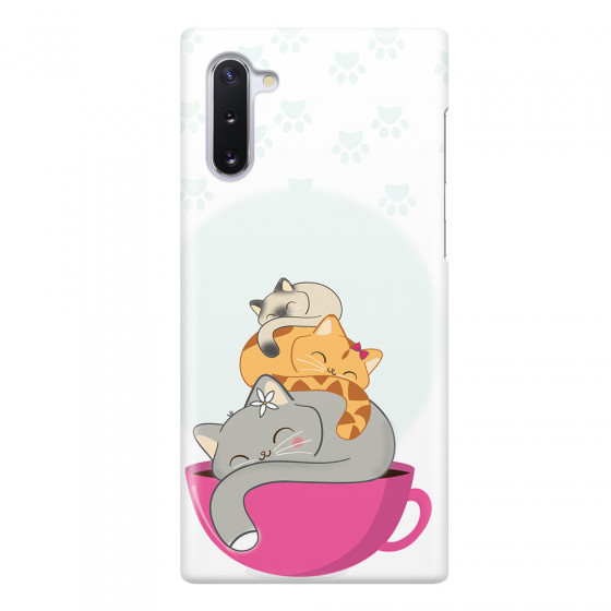 SAMSUNG - Galaxy Note 10 - 3D Snap Case - Sleep Tight Kitty