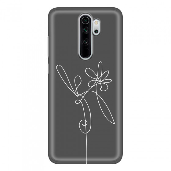 XIAOMI - Xiaomi Redmi Note 8 Pro - Soft Clear Case - Flower In The Dark