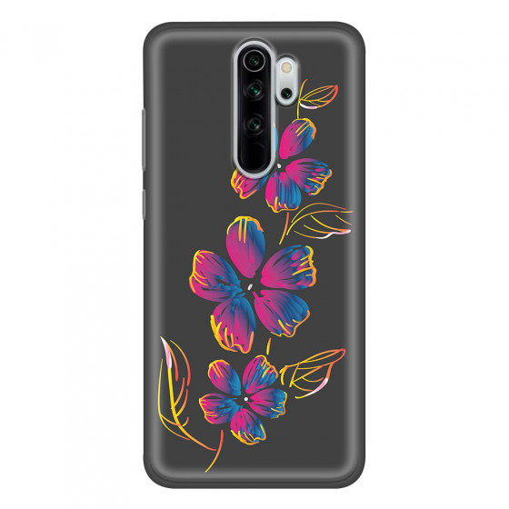 XIAOMI - Xiaomi Redmi Note 8 Pro - Soft Clear Case - Spring Flowers In The Dark