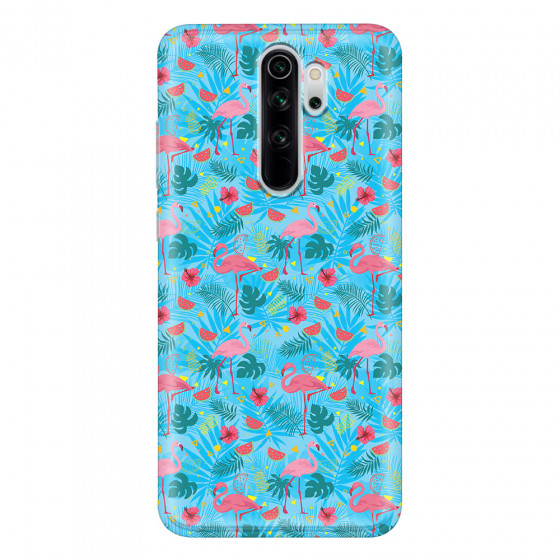 XIAOMI - Xiaomi Redmi Note 8 Pro - Soft Clear Case - Tropical Flamingo IV