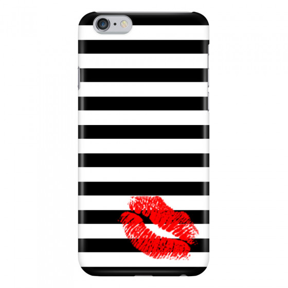 APPLE - iPhone 6S Plus - 3D Snap Case - B&W Lipstick