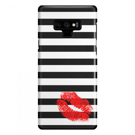 SAMSUNG - Galaxy Note 9 - 3D Snap Case - B&W Lipstick