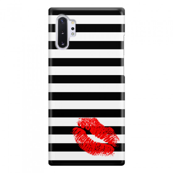 SAMSUNG - Galaxy Note 10 Plus - 3D Snap Case - B&W Lipstick