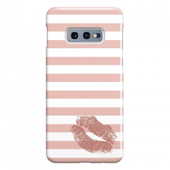 SAMSUNG - Galaxy S10e - 3D Snap Case - Pink Lipstick