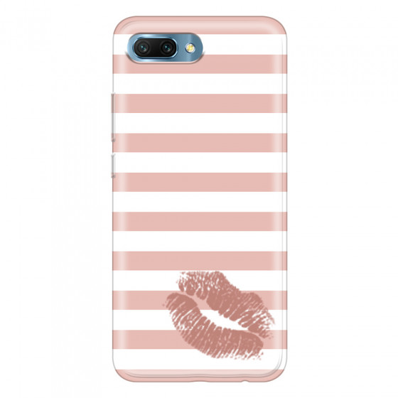 HONOR - Honor 10 - Soft Clear Case - Pink Lipstick