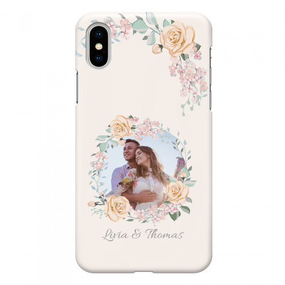 APPLE - iPhone XS Max - 3D Snap Case - Frame Of Roses