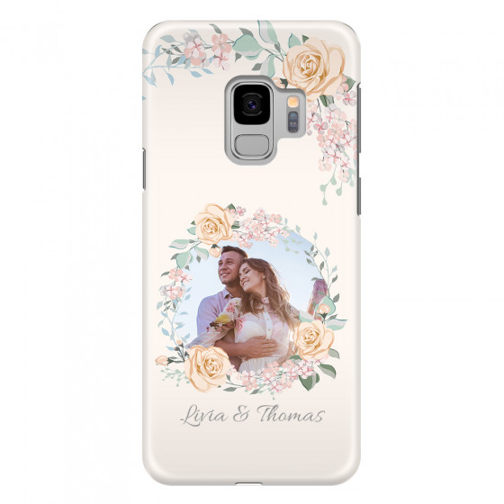 SAMSUNG - Galaxy S9 - 3D Snap Case - Frame Of Roses