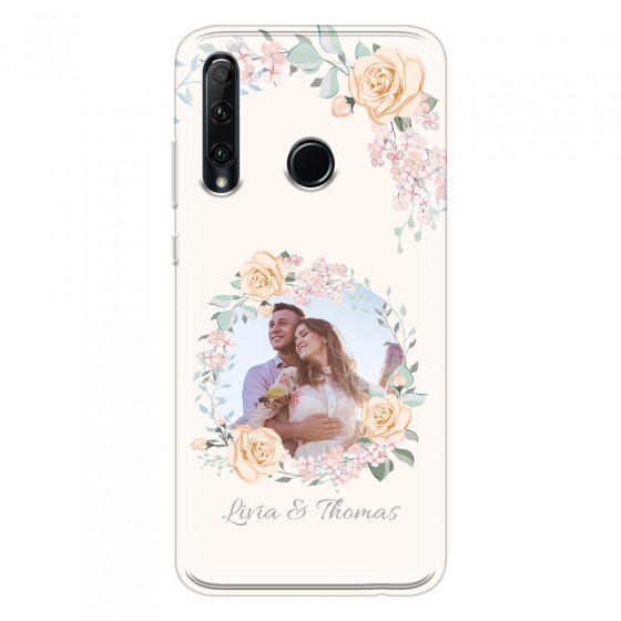 HONOR - Honor 20 lite - Soft Clear Case - Frame Of Roses