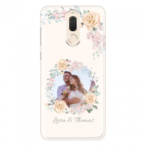 HUAWEI - Mate 10 lite - Soft Clear Case - Frame Of Roses