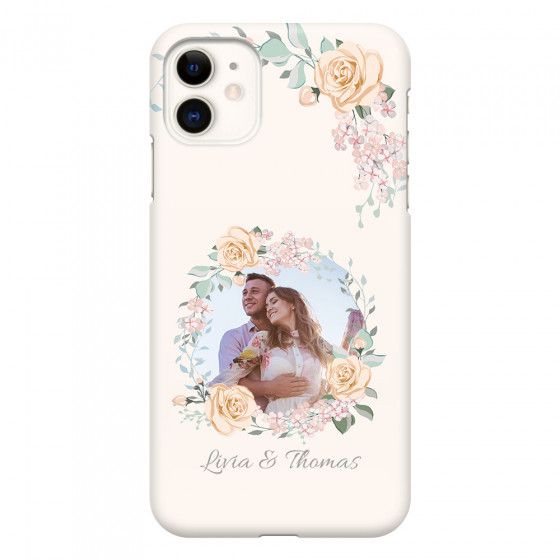 APPLE - iPhone 11 - 3D Snap Case - Frame Of Roses