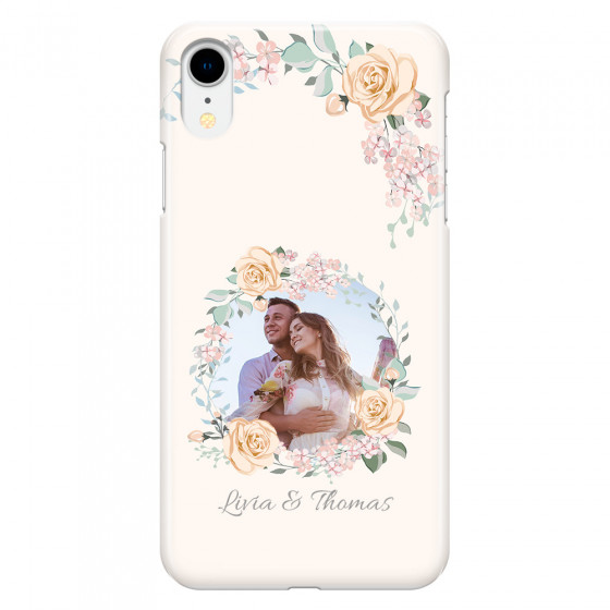 APPLE - iPhone XR - 3D Snap Case - Frame Of Roses