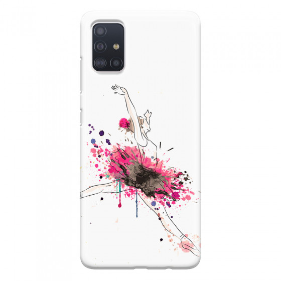 SAMSUNG - Galaxy A51 - Soft Clear Case - Ballerina
