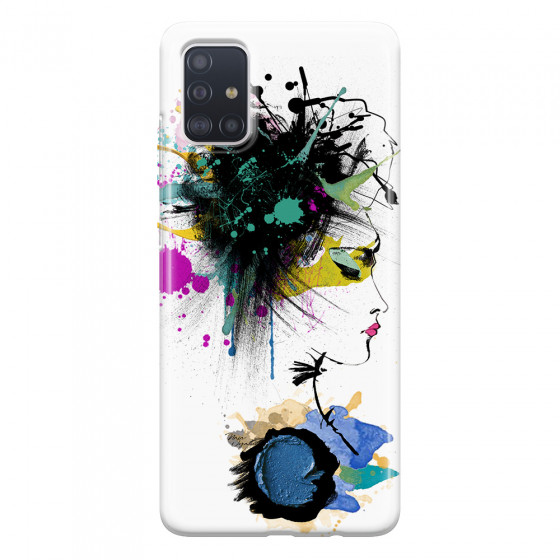 SAMSUNG - Galaxy A51 - Soft Clear Case - Medusa Girl