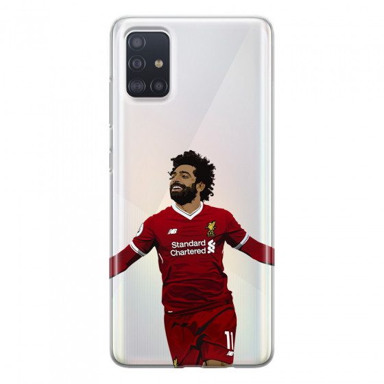 SAMSUNG - Galaxy A71 - Soft Clear Case - For Liverpool Fans