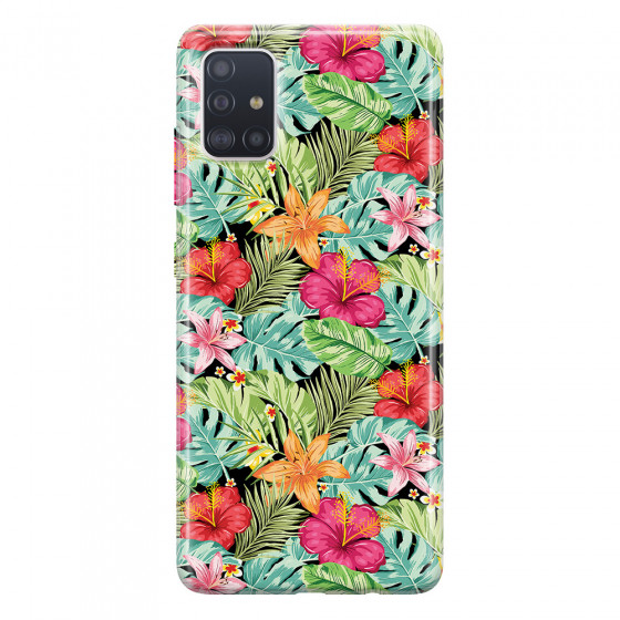 SAMSUNG - Galaxy A71 - Soft Clear Case - Hawai Forest