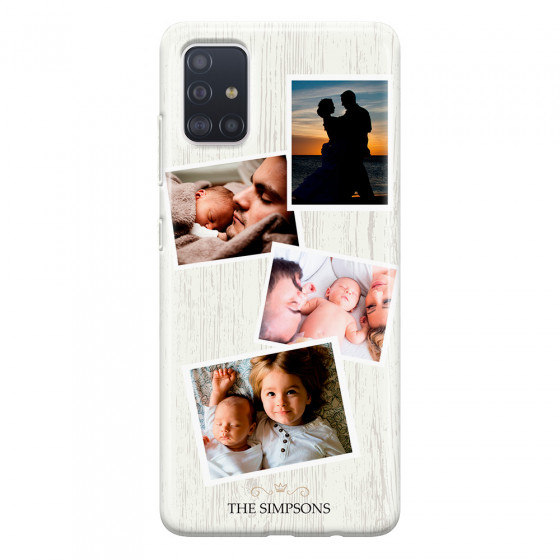SAMSUNG - Galaxy A71 - Soft Clear Case - The Simpsons