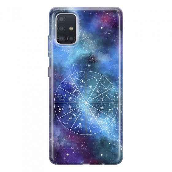 SAMSUNG - Galaxy A71 - Soft Clear Case - Zodiac Constelations