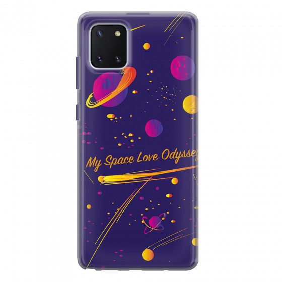 SAMSUNG - Galaxy Note 10 Lite - Soft Clear Case - Love Space Odyssey