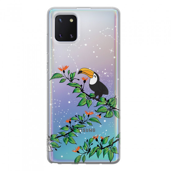 SAMSUNG - Galaxy Note 10 Lite - Soft Clear Case - Me, The Stars And Toucan