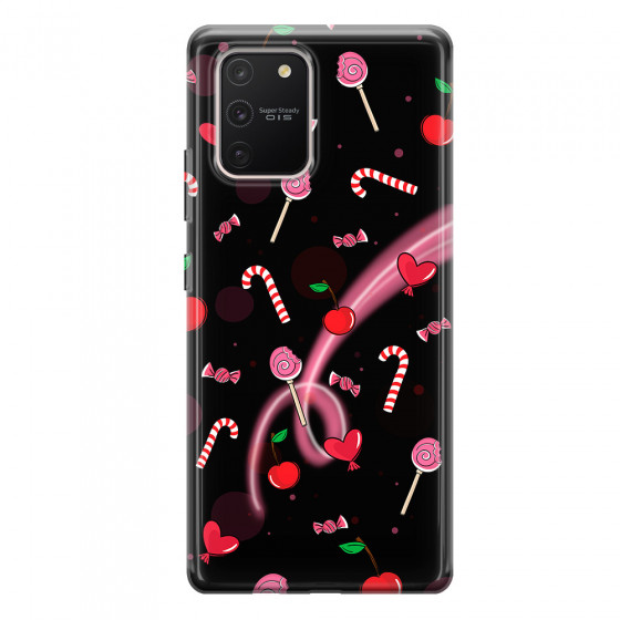 SAMSUNG - Galaxy S10 Lite - Soft Clear Case - Candy Black