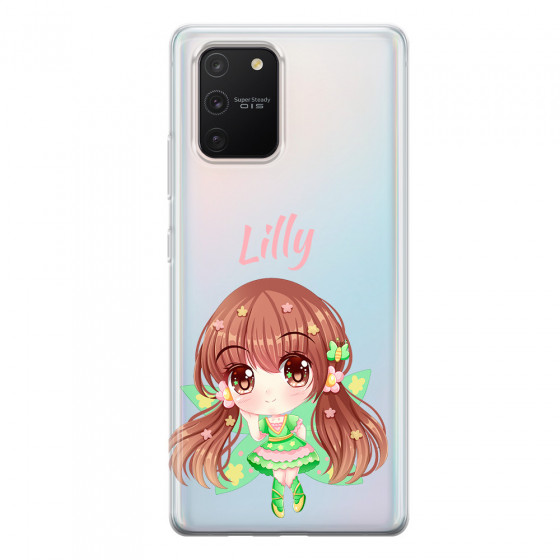SAMSUNG - Galaxy S10 Lite - Soft Clear Case - Chibi Lilly