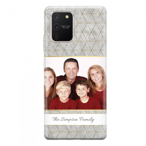SAMSUNG - Galaxy S10 Lite - Soft Clear Case - Happy Family
