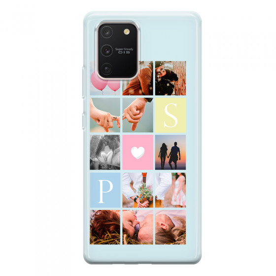 SAMSUNG - Galaxy S10 Lite - Soft Clear Case - Insta Love Photo Linked