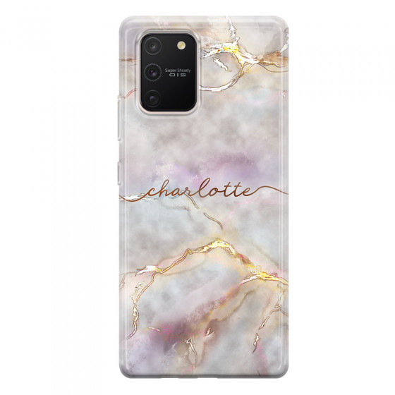 SAMSUNG - Galaxy S10 Lite - Soft Clear Case - Marble Rootage