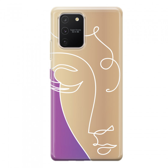 SAMSUNG - Galaxy S10 Lite - Soft Clear Case - Miss Rose Gold