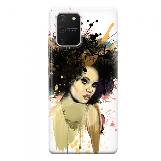 SAMSUNG - Galaxy S10 Lite - Soft Clear Case - We love Afro