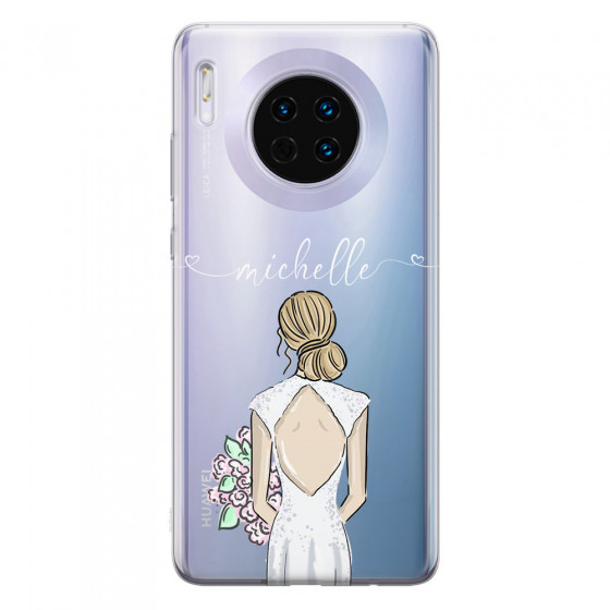 HUAWEI - Mate 30 - Soft Clear Case - Bride To Be Blonde II.