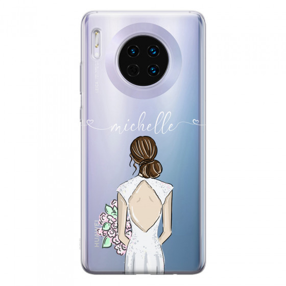 HUAWEI - Mate 30 - Soft Clear Case - Bride To Be Brunette II.