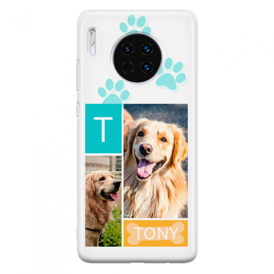 HUAWEI - Mate 30 - Soft Clear Case - Dog Collage