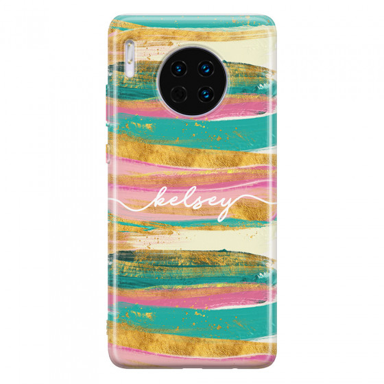 HUAWEI - Mate 30 - Soft Clear Case - Pastel Palette