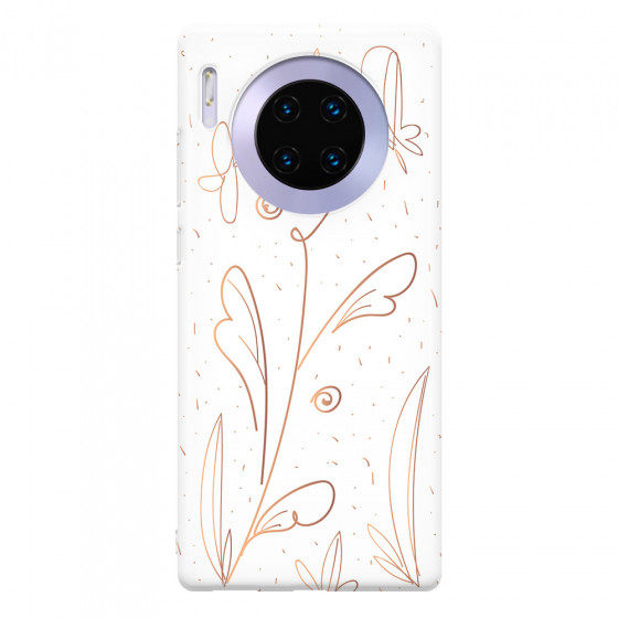 HUAWEI - Mate 30 Pro - Soft Clear Case - Flowers In Style