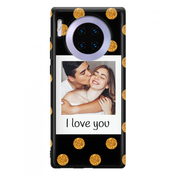 HUAWEI - Mate 30 Pro - Soft Clear Case - Single Love Dots Photo