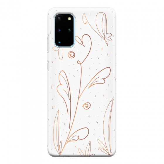 SAMSUNG - Galaxy S20 Plus - Soft Clear Case - Flowers In Style
