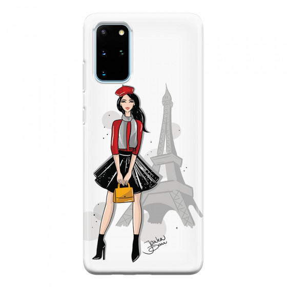 SAMSUNG - Galaxy S20 Plus - Soft Clear Case - Paris With Love