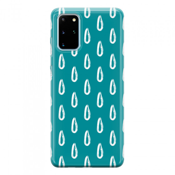 SAMSUNG - Galaxy S20 Plus - Soft Clear Case - Pixel Drops
