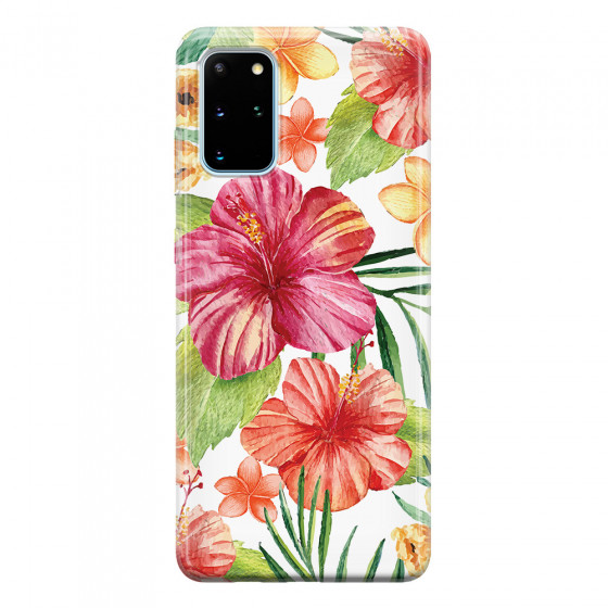 SAMSUNG - Galaxy S20 Plus - Soft Clear Case - Tropical Vibes