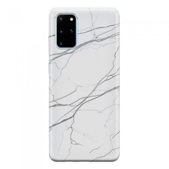 SAMSUNG - Galaxy S20 - Soft Clear Case - Pure Marble Collection V.