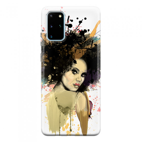 SAMSUNG - Galaxy S20 - Soft Clear Case - We love Afro
