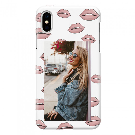 APPLE - iPhone XS - 3D Snap Case - Teenage Kiss Phone Case