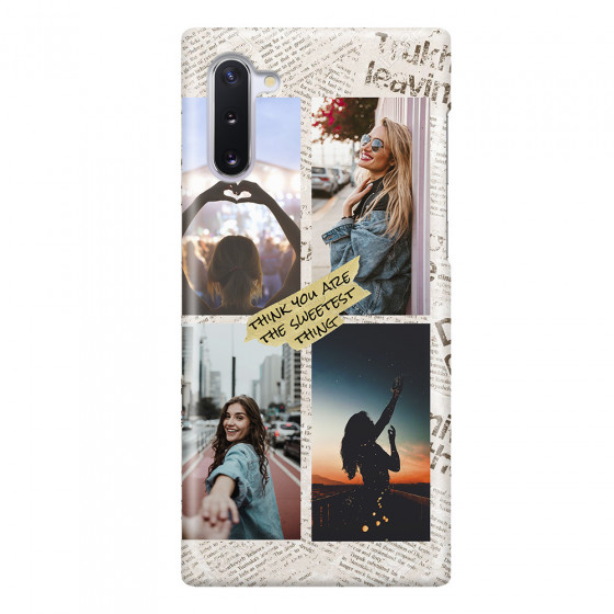 SAMSUNG - Galaxy Note 10 - 3D Snap Case - Newspaper Vibes Phone Case