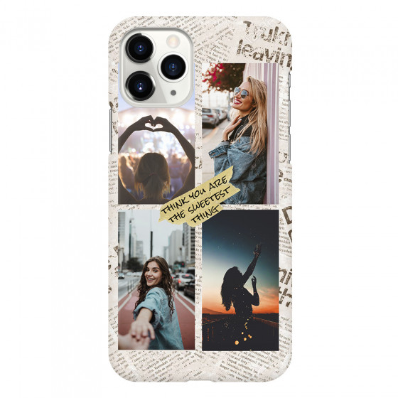 APPLE - iPhone 11 Pro Max - 3D Snap Case - Newspaper Vibes Phone Case