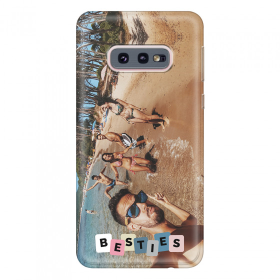 SAMSUNG - Galaxy S10e - Soft Clear Case - Besties Phone Case